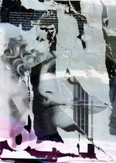 Grafika cyfrowa / sztuka generowana cyfrowo zatytułowany „Mysterious of woman” autorstwa Tomasz Rolko, Oryginalna praca, Kol…