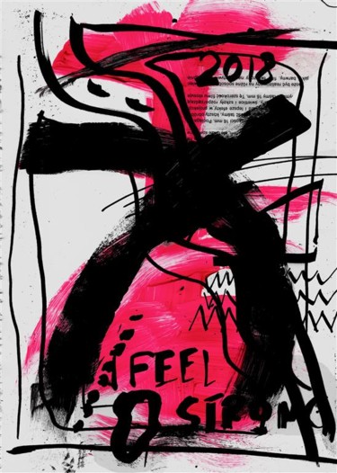 Grafika cyfrowa / sztuka generowana cyfrowo zatytułowany „I feel strong” autorstwa Tomasz Rolko, Oryginalna praca, Malarstwo…