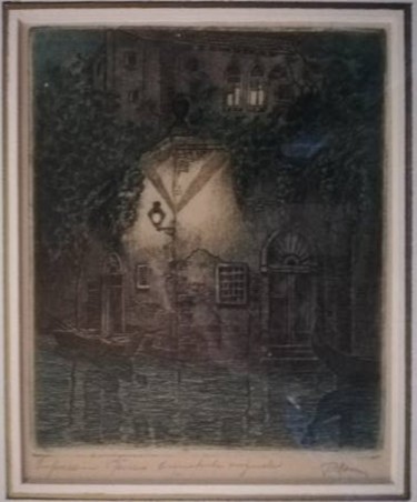 Pittura intitolato "impressioni-di-vene…" da Vittorio Francavilla, Opera d'arte originale, Altro