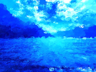 Digital Arts titled "The Lake" by Viajacobi, Original Artwork, 2D Digital Work