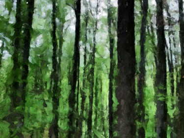Digital Arts titled "Forest" by Viajacobi, Original Artwork, 2D Digital Work