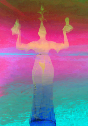 Digital Arts titled "Imperia‘s Ghost" by Viajacobi, Original Artwork, Digital Painting