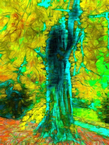 Digital Arts titled "Trunk" by Viajacobi, Original Artwork, Digital Painting