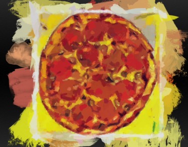 Digital Arts titled "Hungry 😋" by Viajacobi, Original Artwork, Digital Painting
