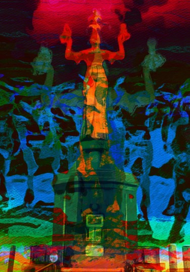 Arts numériques intitulée "Imperialism One" par Viajacobi, Œuvre d'art originale, Peinture numérique