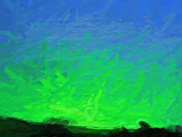 Artes digitais intitulada "Dawning on the Hori…" por Viajacobi, Obras de arte originais, Pintura digital