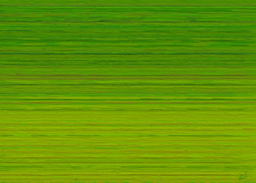 Arte digitale intitolato "Green Linoleum" da Viajacobi, Opera d'arte originale, Pittura digitale