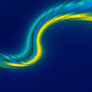 Digital Arts titled "Sea Breeze" by Viajacobi, Original Artwork, Digital Painting