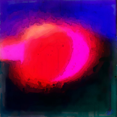 Цифровое искусство под названием "Fireball" - Viajacobi, Подлинное произведение искусства, Цифровая живопись
