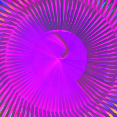 Digitale Kunst mit dem Titel "Turbinary" von Viajacobi, Original-Kunstwerk, Digitale Malerei