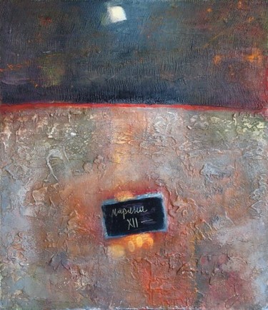 Painting titled "Реквием" by Marina Viazova, Original Artwork
