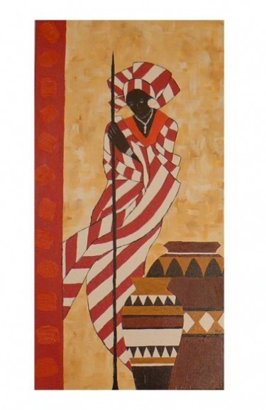 Peinture intitulée "Songe de femmes 1" par Mariev, Œuvre d'art originale, Autre