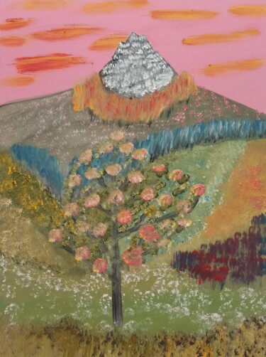 Pintura intitulada "Don paisaje" por Vicente Hijo De Luna, Obras de arte originais, Acrílico