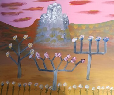 Картина под названием "Arizona" - Vicente Hijo De Luna, Подлинное произведение искусства, Акрил