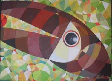 Malerei mit dem Titel "Tucano" von Vicente Morais, Original-Kunstwerk, Acryl