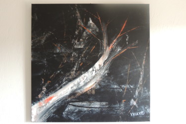 Peinture intitulée "Abstraction" par Victor Kuchto, Œuvre d'art originale, Acrylique