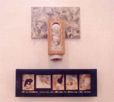 Sculpture titled "Untitled, 2000,pape…" by Vicki Nagar, Original Artwork