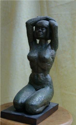 Sculpture intitulée "statues_vd_025.jpg" par Victor Douek, Œuvre d'art originale