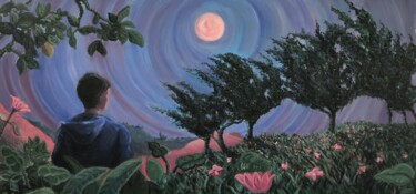 Pintura intitulada "O sonho" por Victor G Ferrari, Obras de arte originais, Acrílico