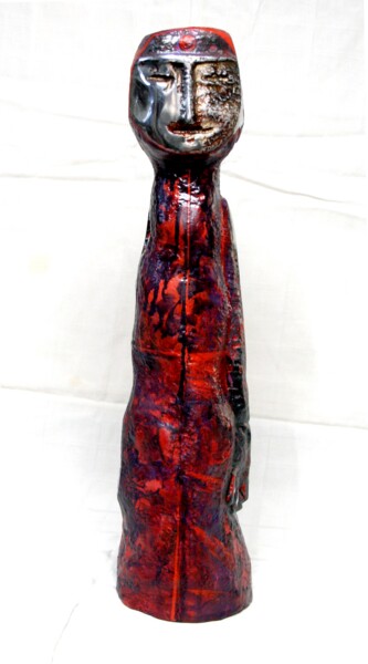 Sculptuur getiteld "Totem1" door Victor Prodanchuk, Origineel Kunstwerk, Aluminium
