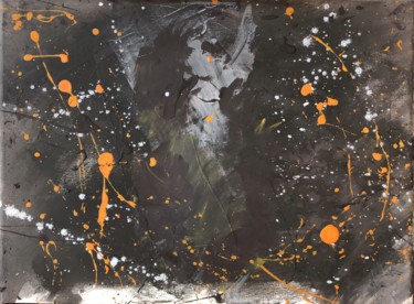 Pintura titulada "Salida de la Oscuri…" por Víctor Rodríguez, Obra de arte original, Acrílico