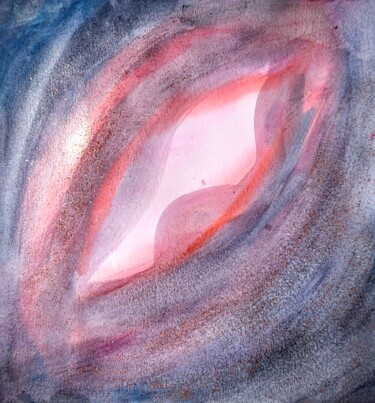 Картина под названием "Vulvart n°001" - Victor Rosay, Подлинное произведение искусства, Акварель