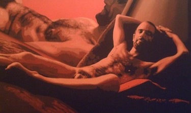 Pintura titulada "Giancarlo" por Victor Alonso, Obra de arte original