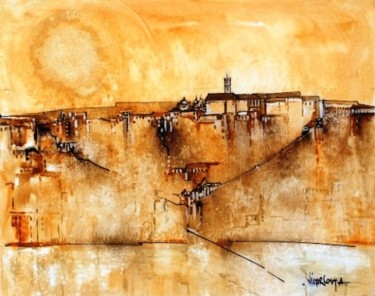 Painting titled "Coimbra2007" by Victor Manuel Martins Costa, Original Artwork