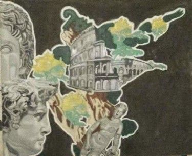 Pintura titulada "roma" por Victor  Cabel, Obra de arte original, Acrílico
