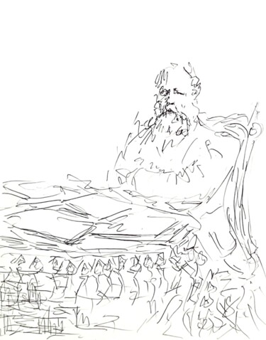 Rysunek zatytułowany „Paper work.” autorstwa Victoria General, Oryginalna praca, Długopis