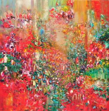 Painting titled "Poppy's Place" by Victoria Horkan, Original Artwork, Oil