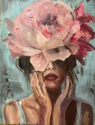 Pintura titulada "Spring blossom" por Victoria Kiritopoulo, Obra de arte original, Acrílico Montado en Bastidor de camilla d…