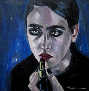 Malerei mit dem Titel "Requiem for a Dream" von Victoria Sukhasyan, Original-Kunstwerk, Acryl