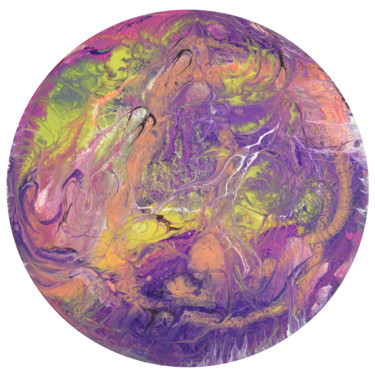 Peinture intitulée "Lilac in may" par Viktorija Rutskaja, Œuvre d'art originale, Acrylique