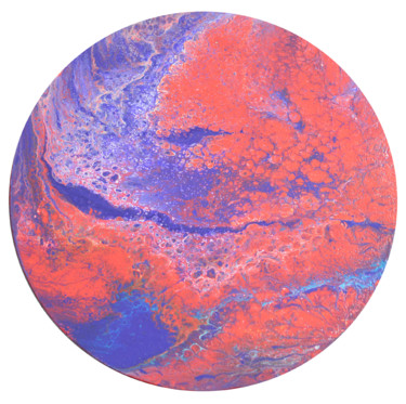 Peinture intitulée "Planet I" par Viktorija Rutskaja, Œuvre d'art originale, Acrylique