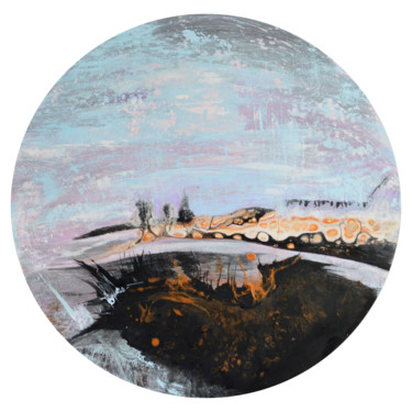 绘画 标题为“Abstract landscape” 由Viktorija Rutskaja, 原创艺术品, 丙烯
