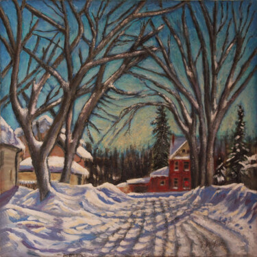 Painting titled "Almost Home" by Victoria Wallace, Original Artwork, Other