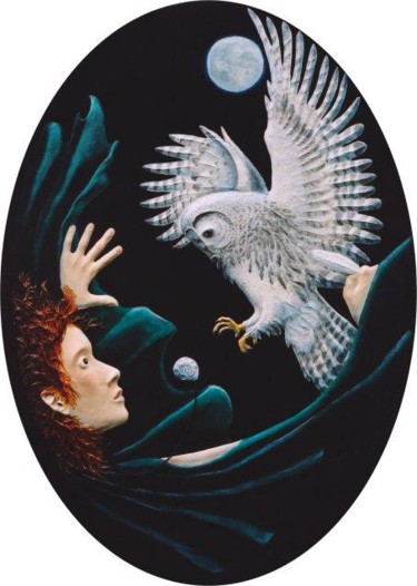 Pittura intitolato "Spirit Guide" da Victoria Armstrong, Opera d'arte originale