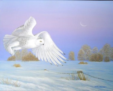 Peinture intitulée "Dawn Splendor" par Victoria Armstrong, Œuvre d'art originale, Huile