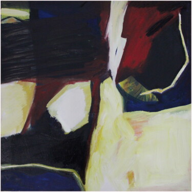 Pintura titulada "L'intrus" por Victorine Follana, Obra de arte original, Oleo Montado en Bastidor de camilla de madera