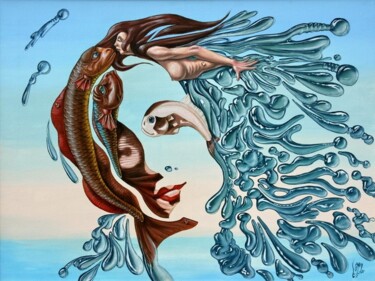 Pintura titulada "Venus" por Victor Molev, Obra de arte original