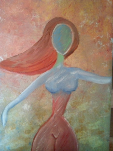 Peinture intitulée "Danse" par Émilie Vidal, Œuvre d'art originale, Acrylique