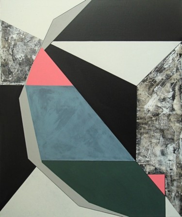 Peinture intitulée "8 composition avec…" par Isabelle Viennois, Œuvre d'art originale, Huile