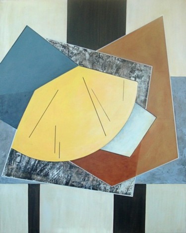 Peinture intitulée "La chaise" par Isabelle Viennois, Œuvre d'art originale, Huile