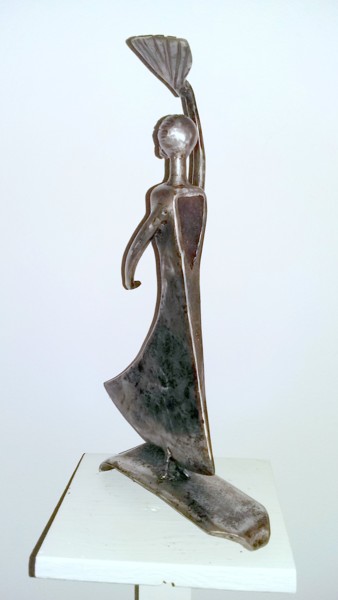 Sculpture intitulée "DANSEUSE SEVILLANE" par Gerard Lami, Œuvre d'art originale, Métaux