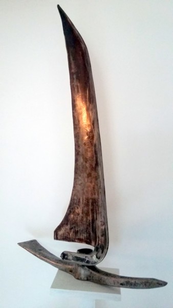 Sculpture titled "LE GRAND VOILIER N°…" by Gerard Lami, Original Artwork, Metals