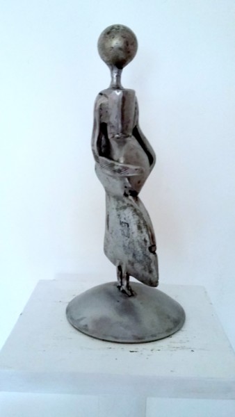 Sculptuur getiteld "HEUREUX EVENEMENT" door Gerard Lami, Origineel Kunstwerk, Metalen