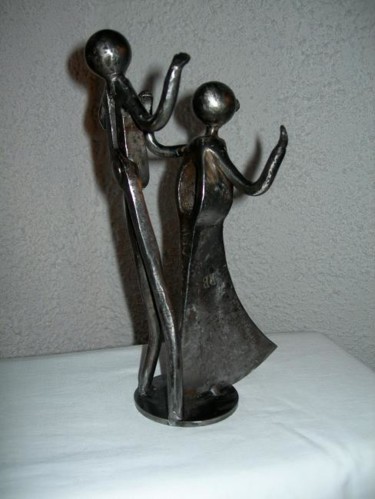 Sculpture titled "DANSEUR DE ROCK N'R…" by Gerard Lami, Original Artwork