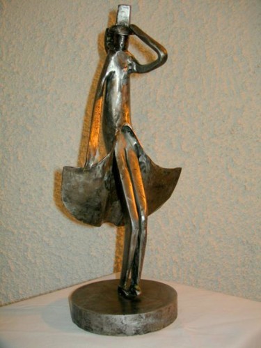 Sculpture intitulée "JOUR DE MISTRAL EN…" par Gerard Lami, Œuvre d'art originale