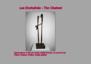 Sculpture intitulée "Les Enchaînés - The…" par Gerard Lami, Œuvre d'art originale
